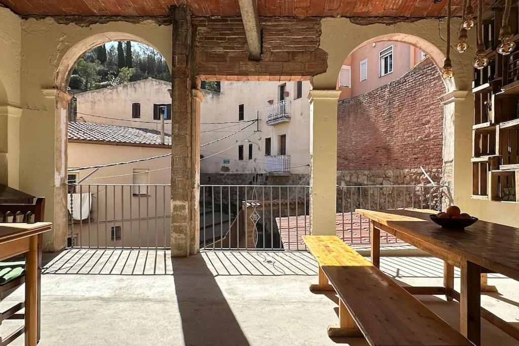 Habitacion Montgros En Casa Cami De Les Aiguees Monistrol De Montserrat 外观 照片